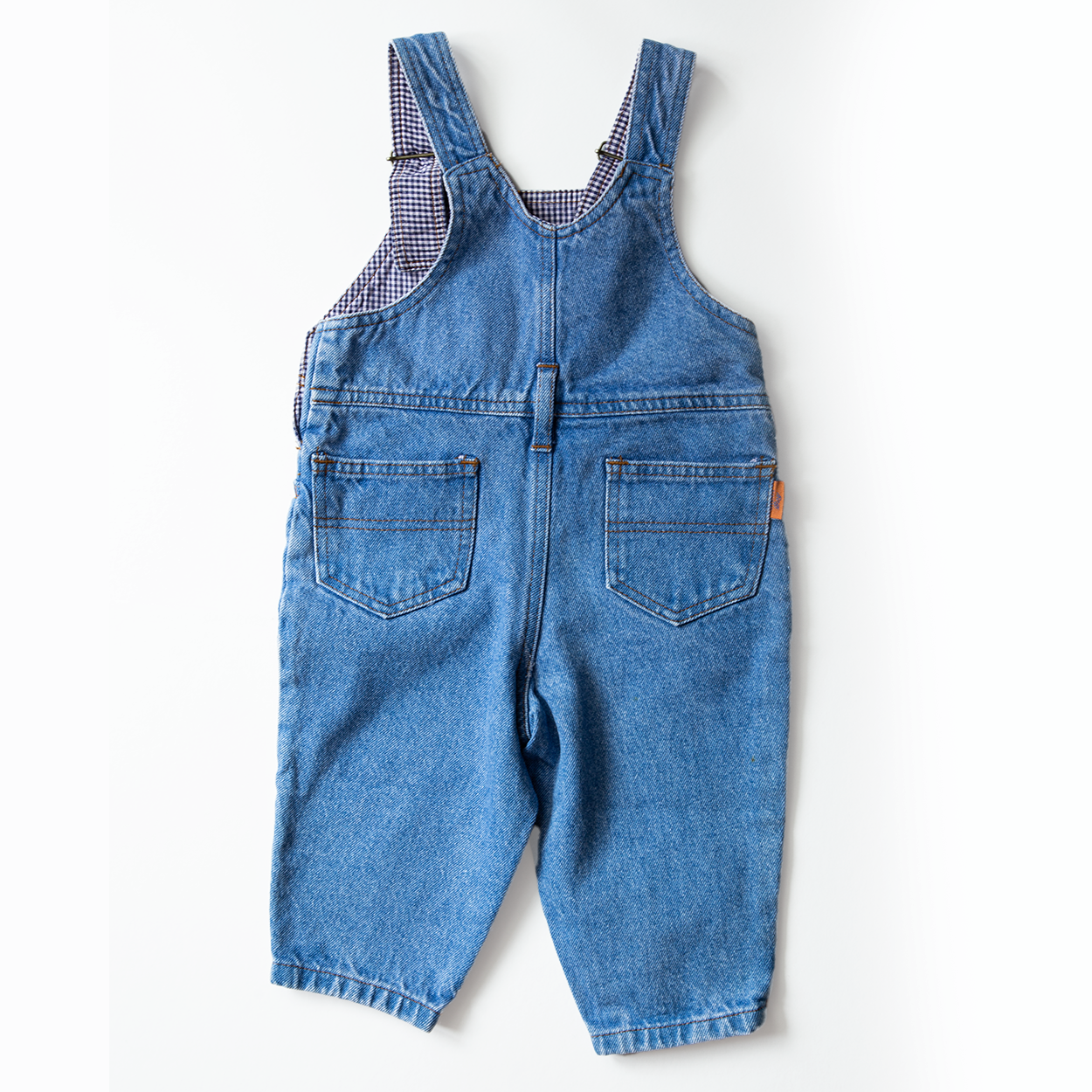 DENIM DUNGAREES 9-12M