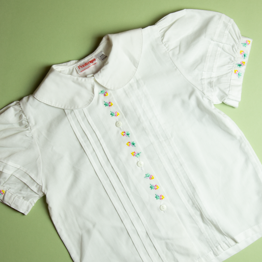 BLOUSE FLOWER EMROIDERY