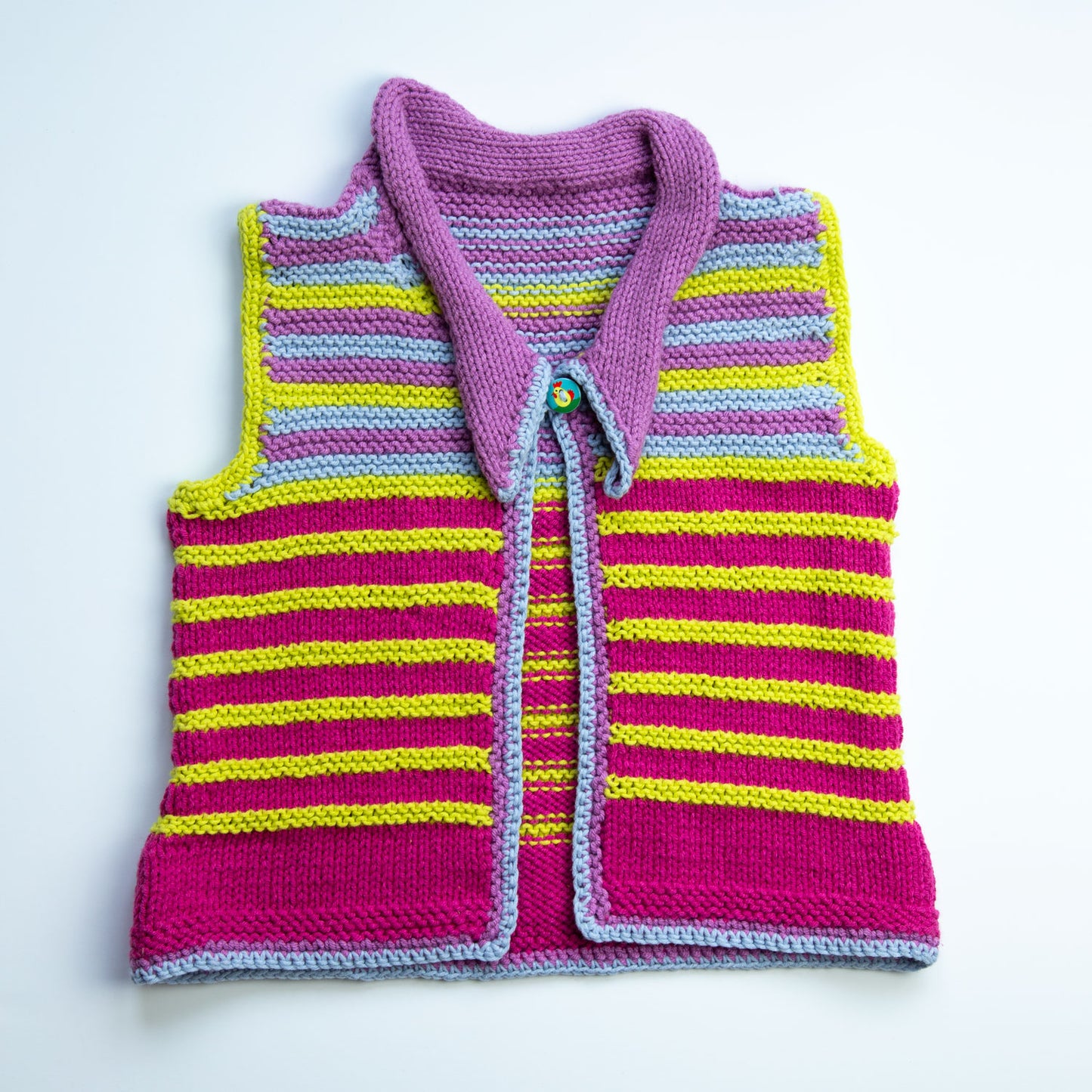 KNITTED VEST 3-4Y