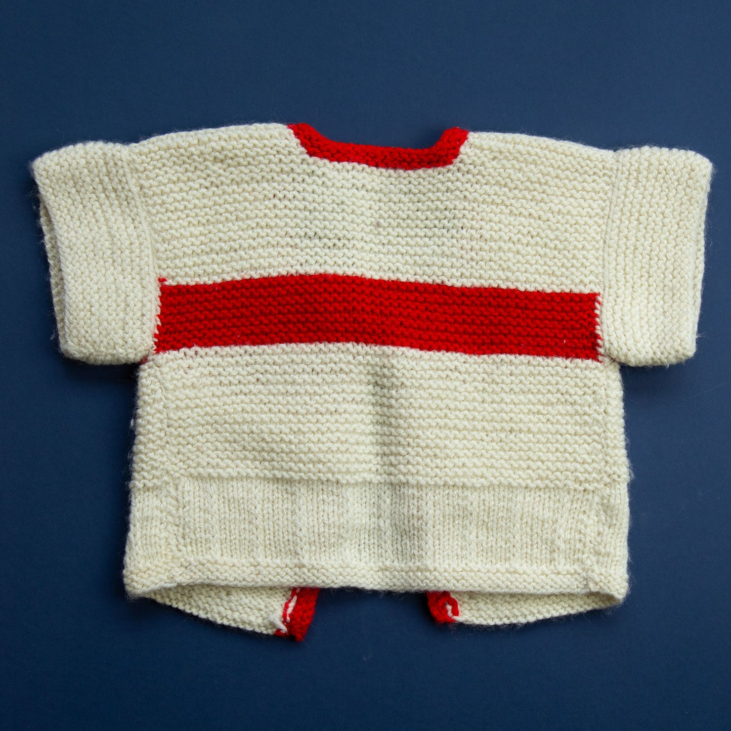 RED & WHITE KNIT 2Y