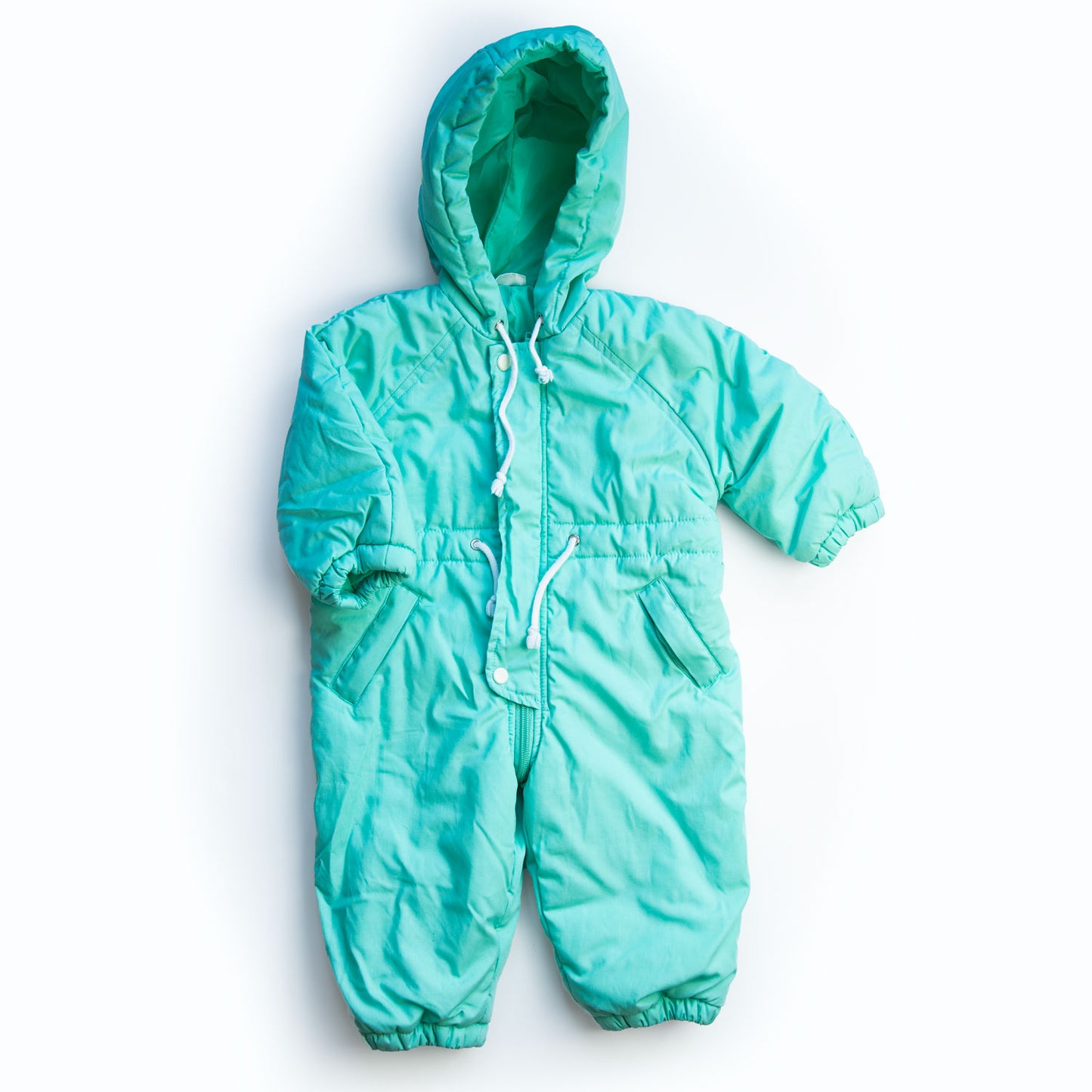 TURQUOISE SNOWSUIT 6M