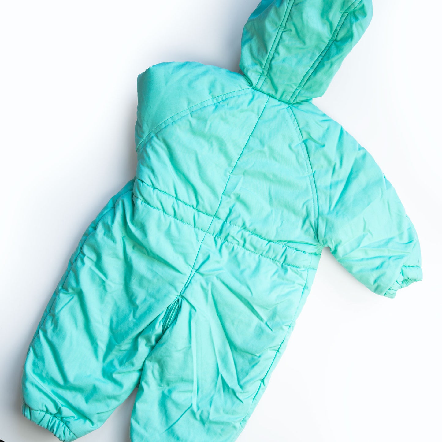 TURQUOISE SNOWSUIT 6M