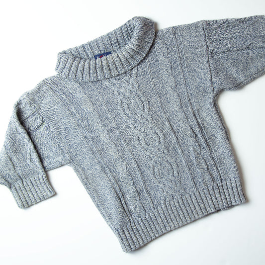 MELANGE KNIT JUMPER 2-3Y