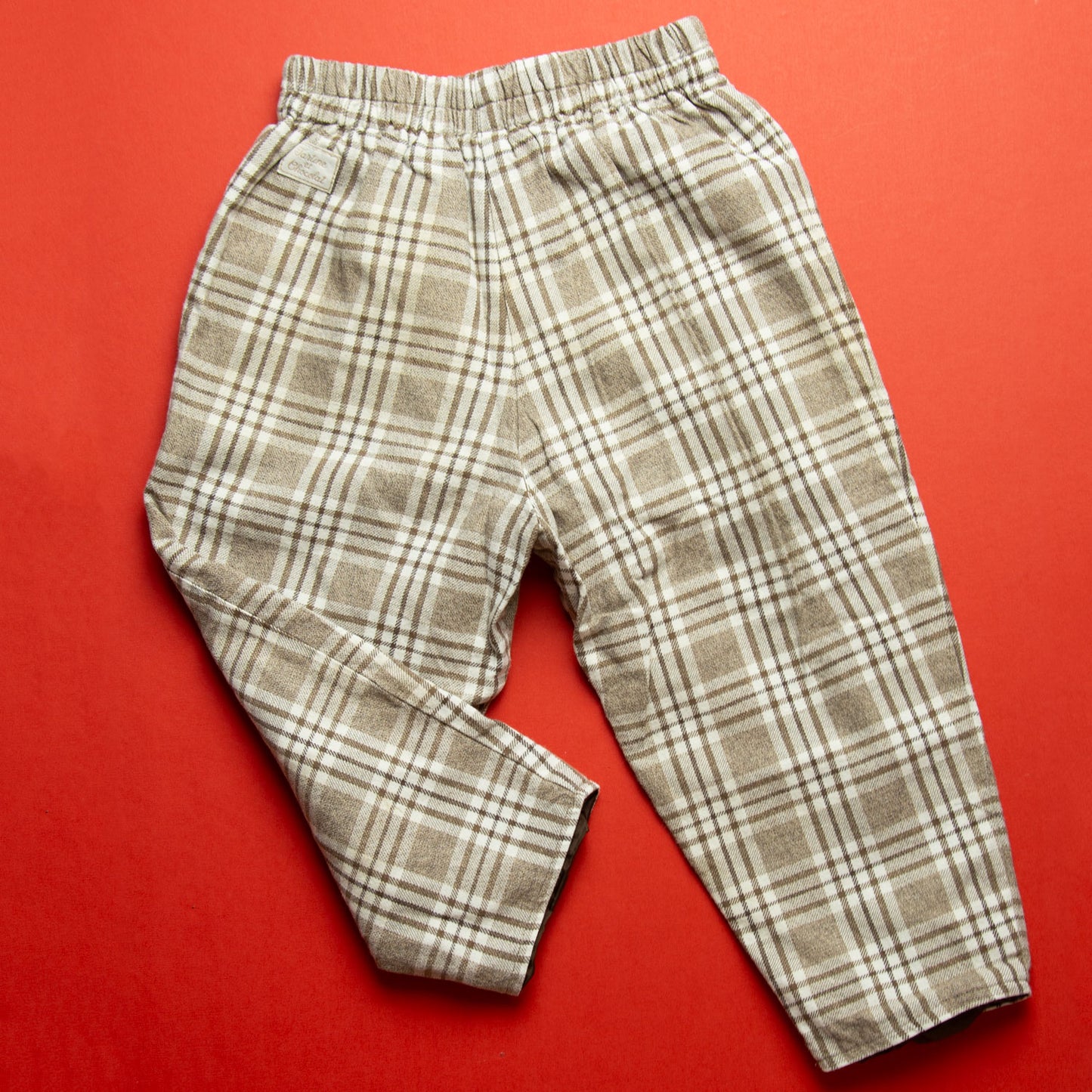 TEDDY PLAID TROUSERS 3Y