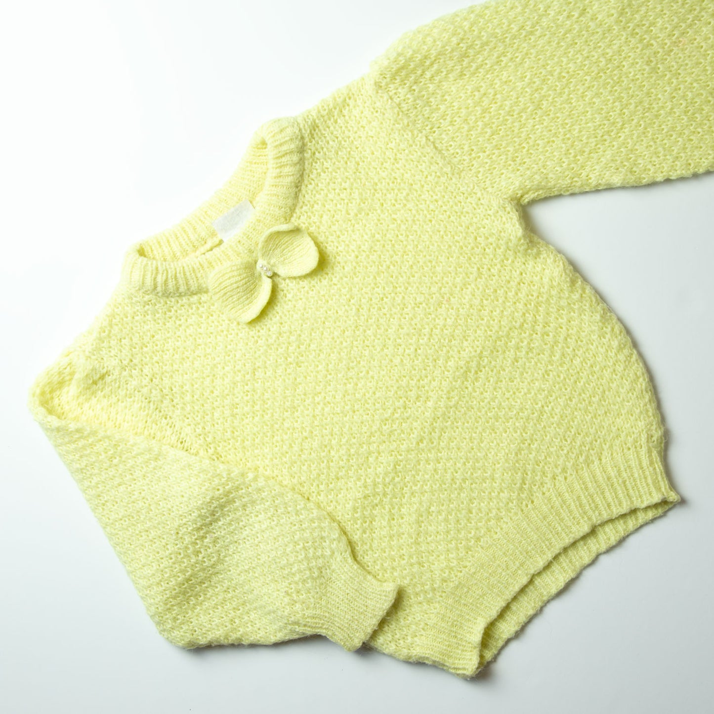 KNITTED BOW JUMPER 3Y