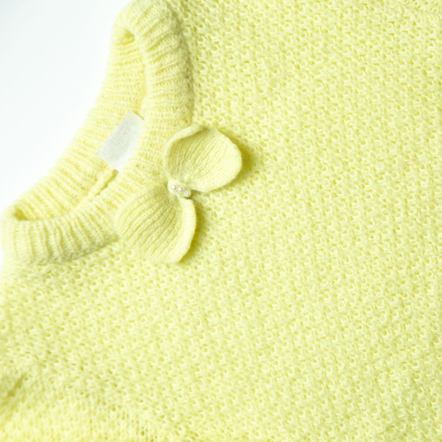 KNITTED BOW JUMPER 3Y