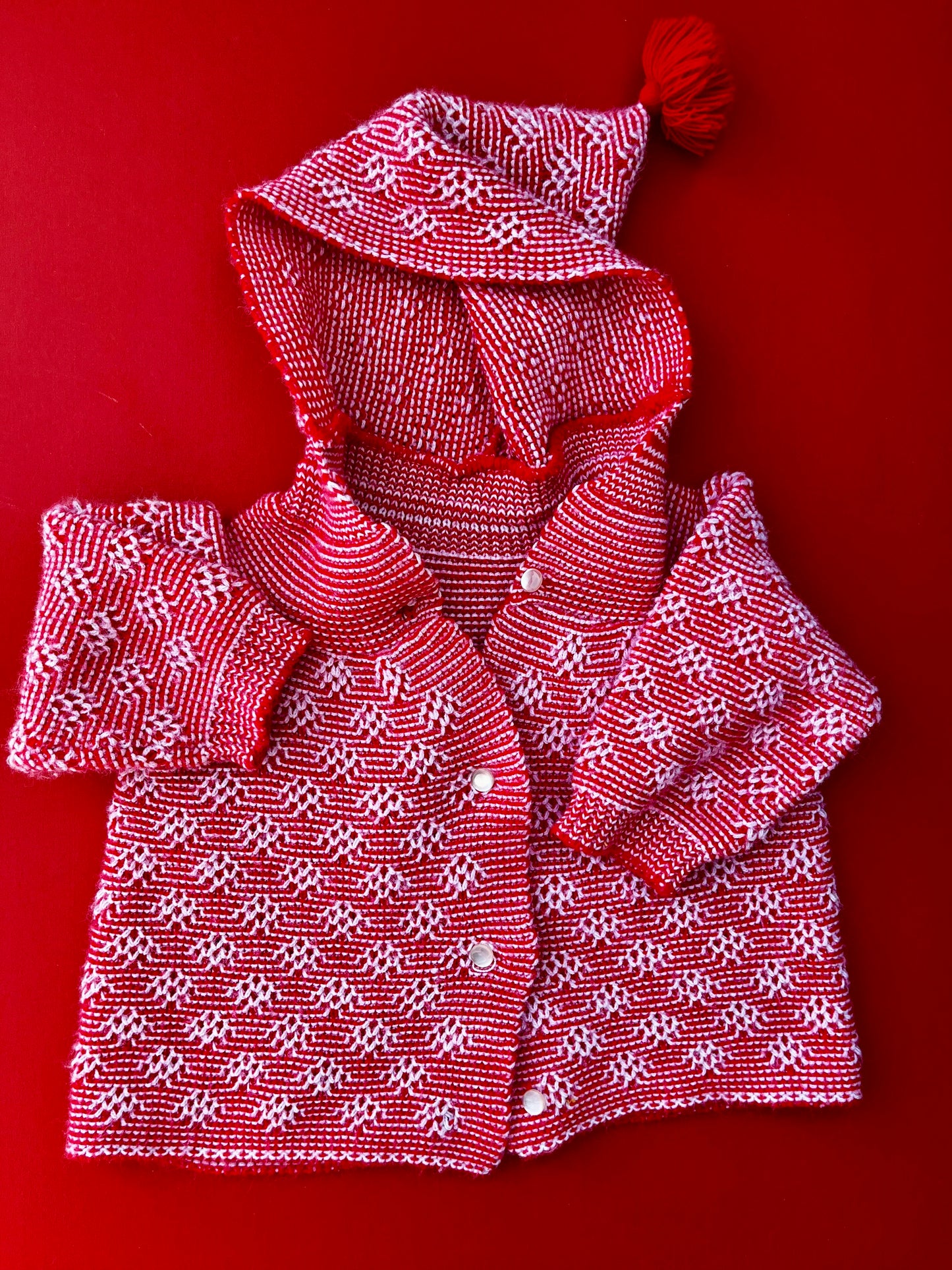 Little red riding hood cardi