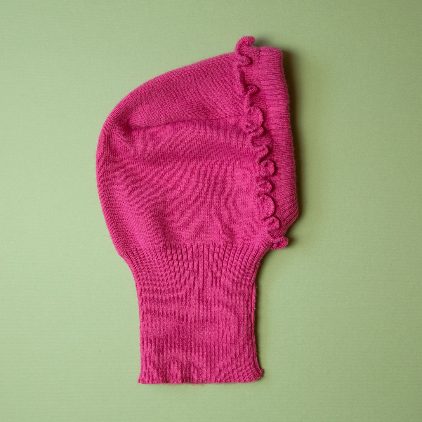 RUFFLE BALACLAVA 5-6Y